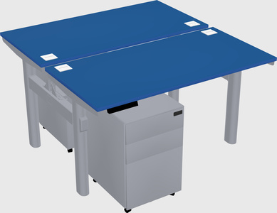 Shared electric desk