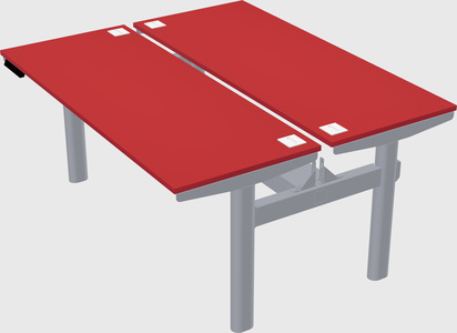 Shared electric desk