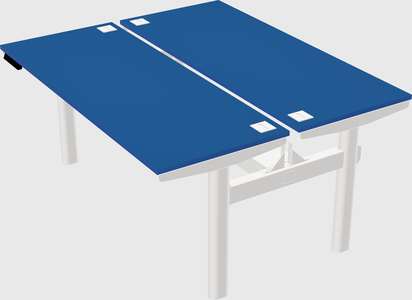 Shared electric desk