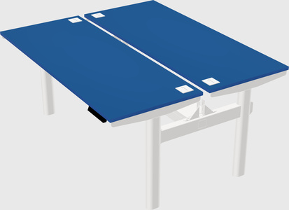 Shared electric desk