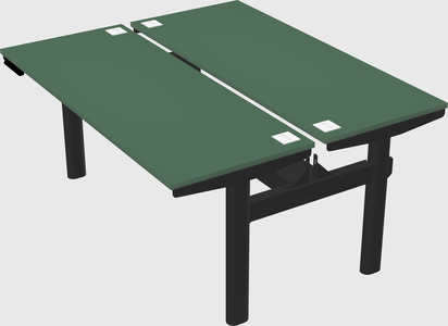 Shared electric desk