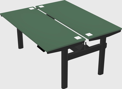 Shared electric desk