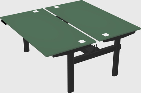 Shared electric desk