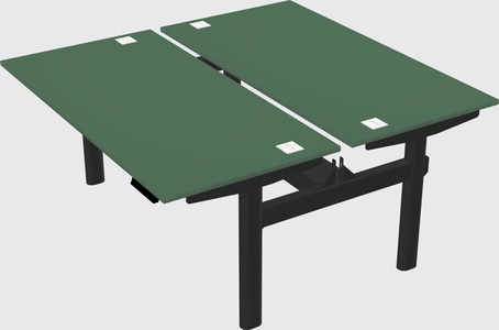 Shared electric desk