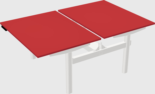 Shared electric desk