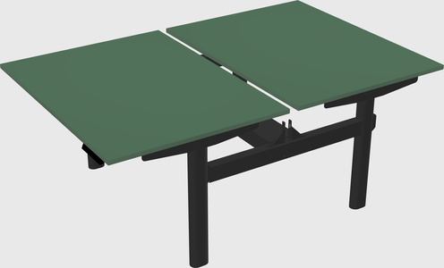 Shared electric desk