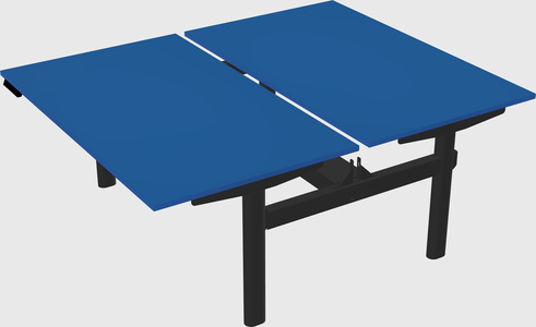 Shared electric desk