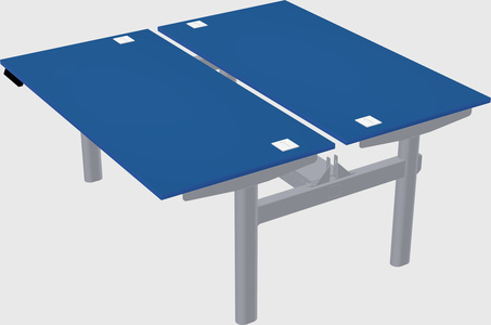 Shared electric desk
