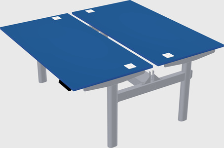 Shared electric desk