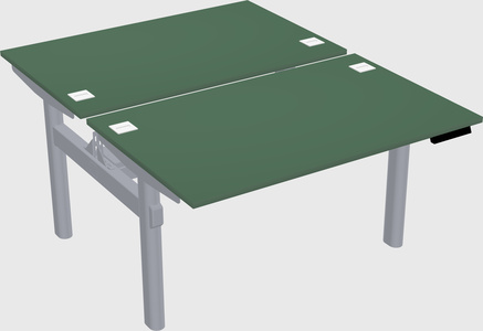 Shared electric desk