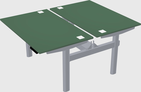 Shared electric desk