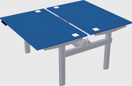 Shared electric desk