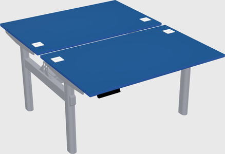 Shared electric desk