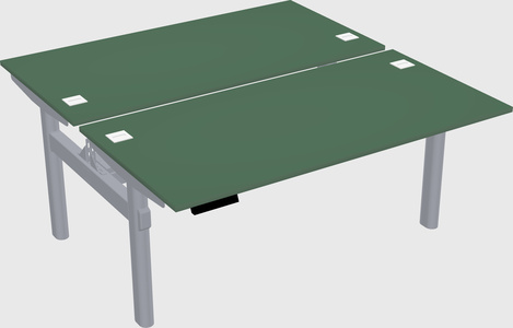 Shared electric desk