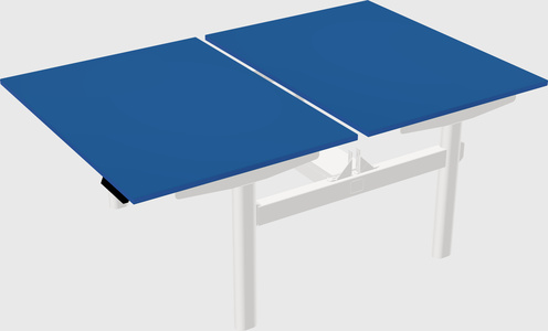 Shared electric desk