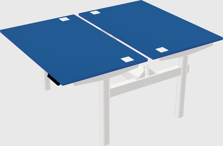 Shared electric desk