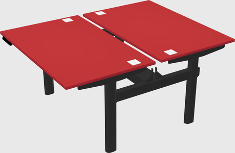 Shared electric desk