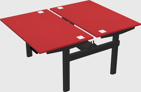 Shared electric desk