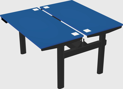 Shared electric desk