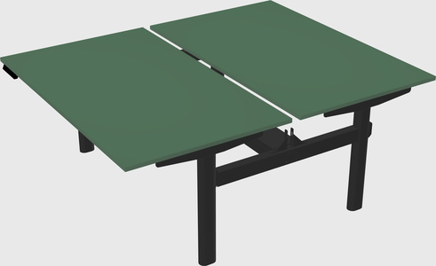 Shared electric desk