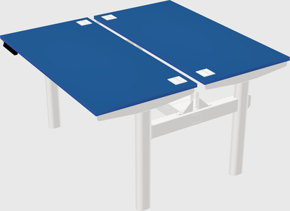 Shared electric desk