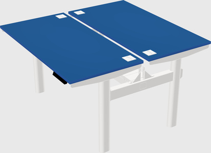 Shared electric desk