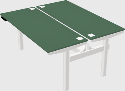 Shared electric desk