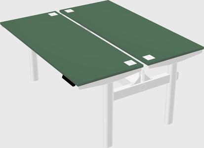 Shared electric desk