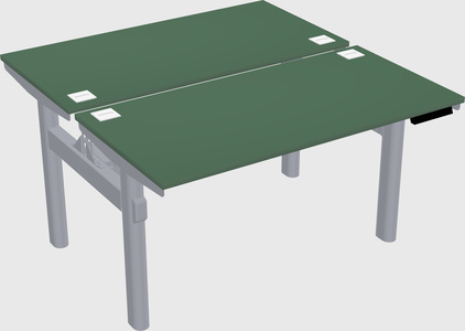 Shared electric desk