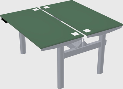 Shared electric desk
