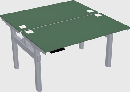 Shared electric desk