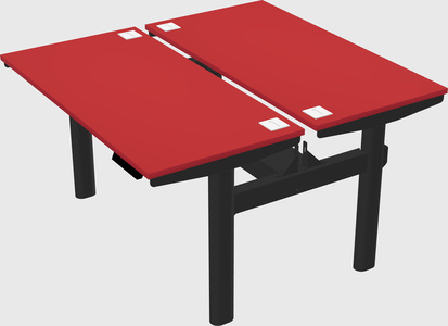 Shared electric desk
