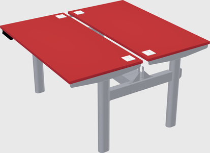 Shared electric desk