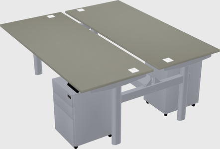 Shared electric desk