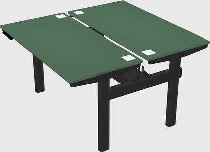 Shared electric desk