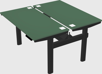 Shared electric desk