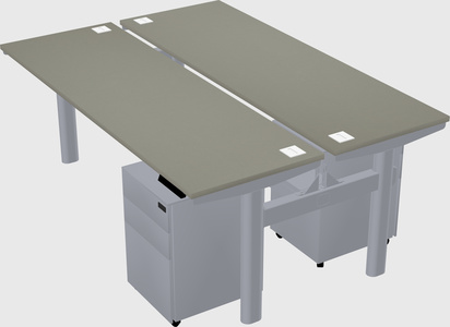 Shared electric desk