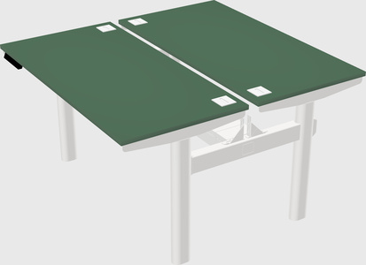 Shared electric desk