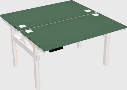 Shared electric desk
