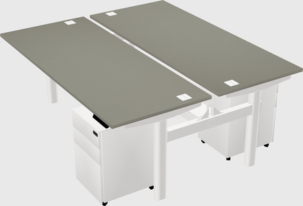 Shared electric desk