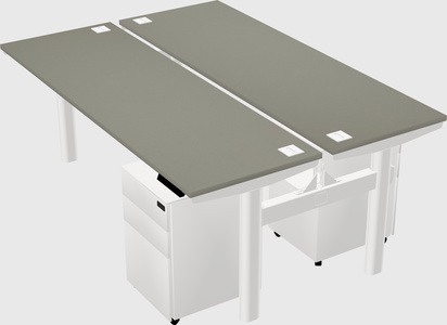 Shared electric desk