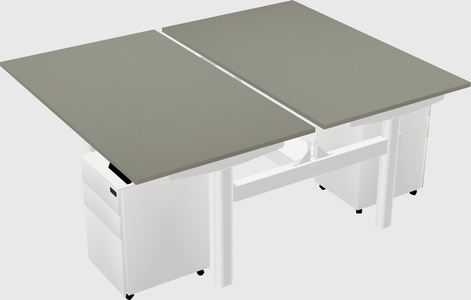 Shared electric desk