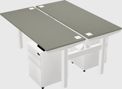 Shared electric desk