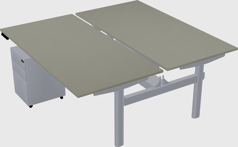 Shared electric desk