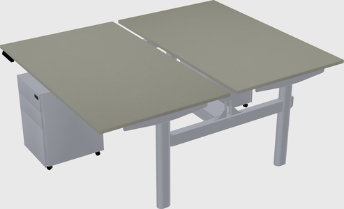 Shared electric desk