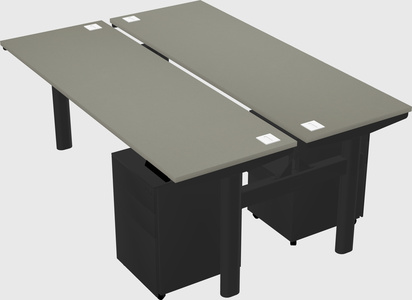 Shared electric desk