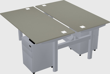 Shared electric desk