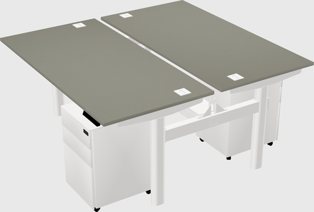 Shared electric desk