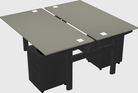 Shared electric desk