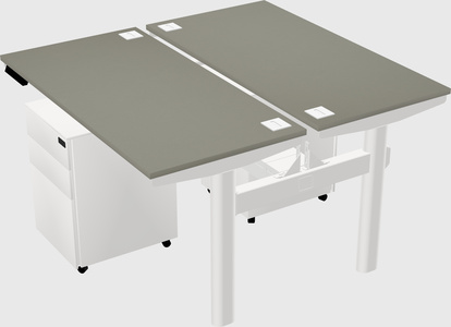 Shared electric desk